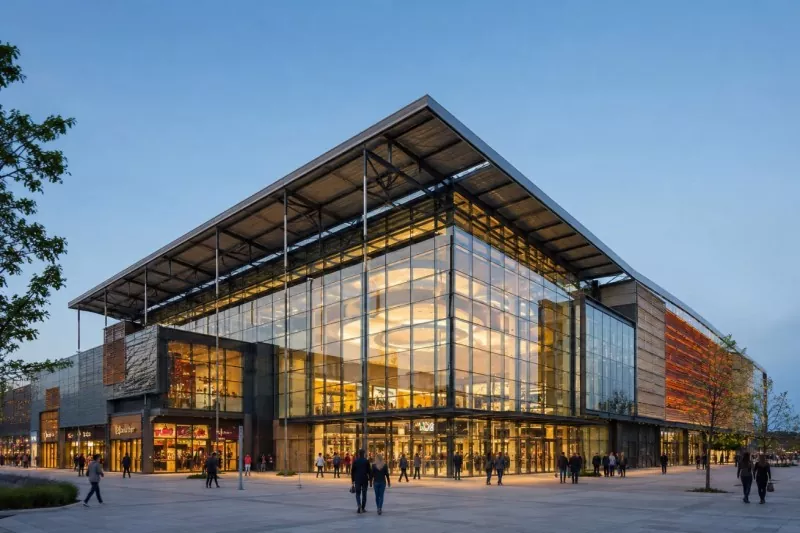 Kuinka Steel Structure -ostoskeskuksen rakentamisesta voi tulla kaupunkielämän keskus?