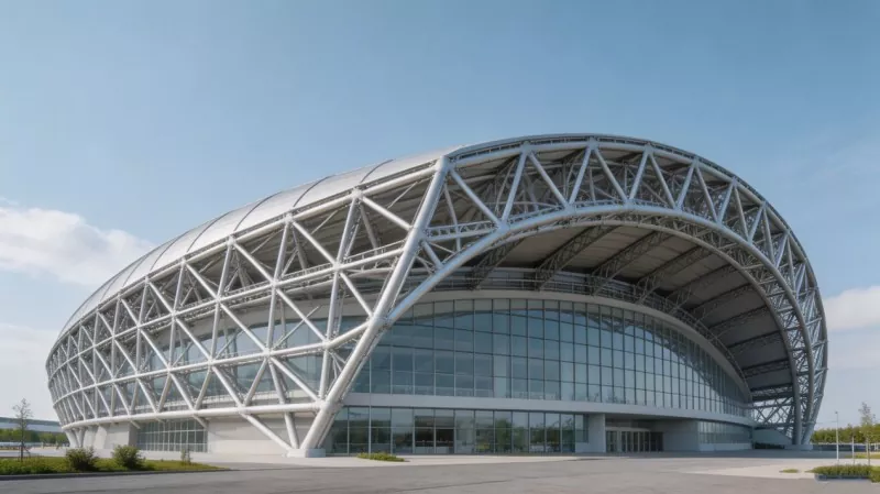 Steel Structure Bicycle Stadium Construction
