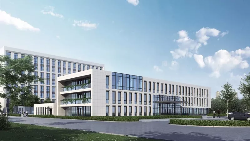Modulaarinen koottu sairaalan teräsrakenne