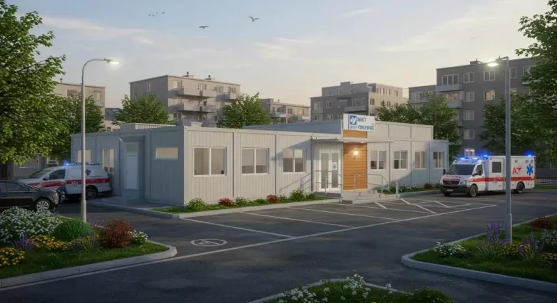 Modulaariset esivalmistetut terästerveydenhuollon yksiköt