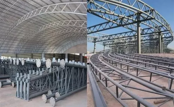 Putkiristikkoasemat Teräsrakenteet